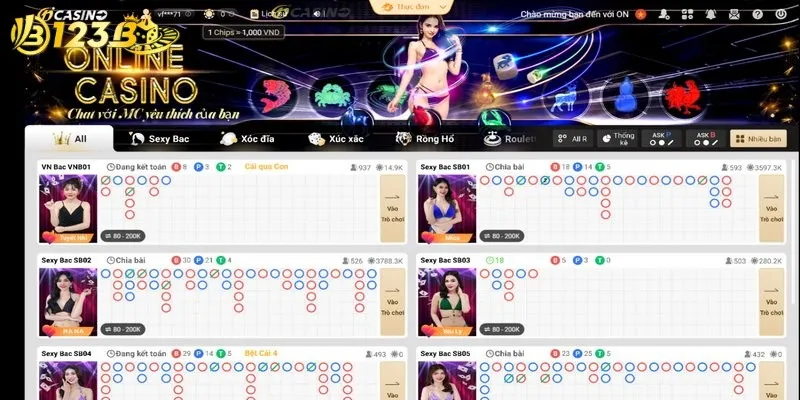 Cược tích lũy casino với phần thưởng hấp dẫn